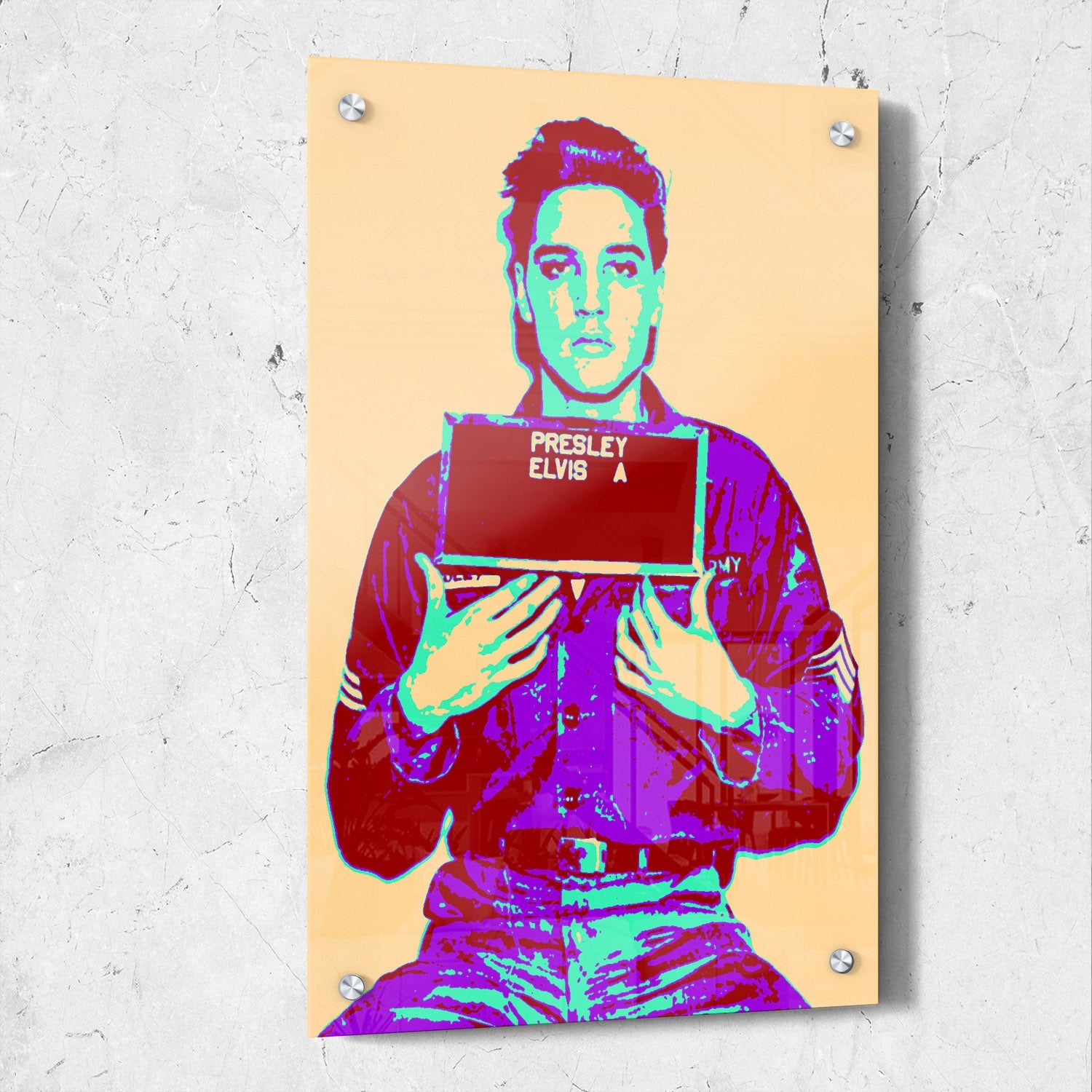 Elvis Presley Pop Art Portrait