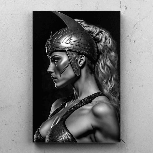 Female Warrior Digital Portrait