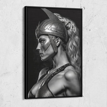 Female Warrior Digital Portrait