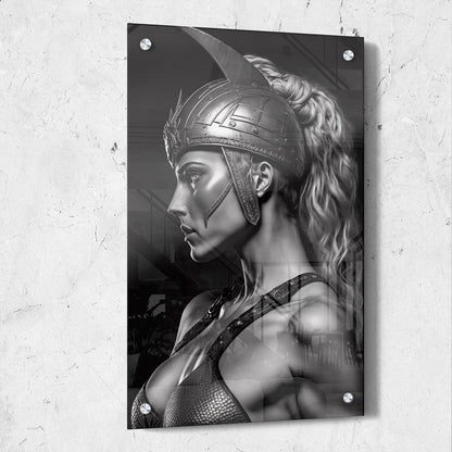 Female Warrior Digital Portrait