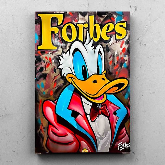 Forbes Donald Duck Pop Art