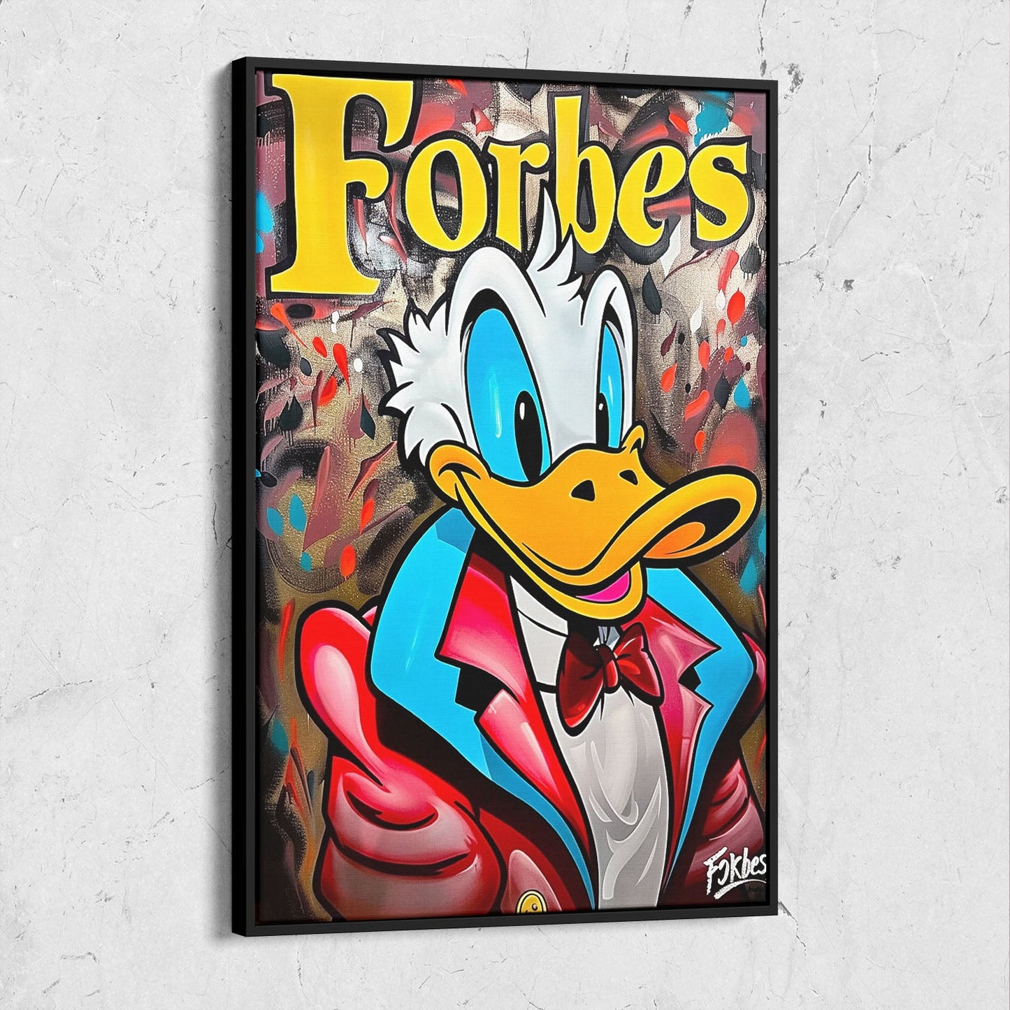 Forbes Donald Duck Pop Art