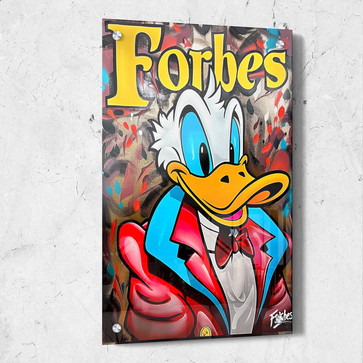 Forbes Donald Duck Pop Art