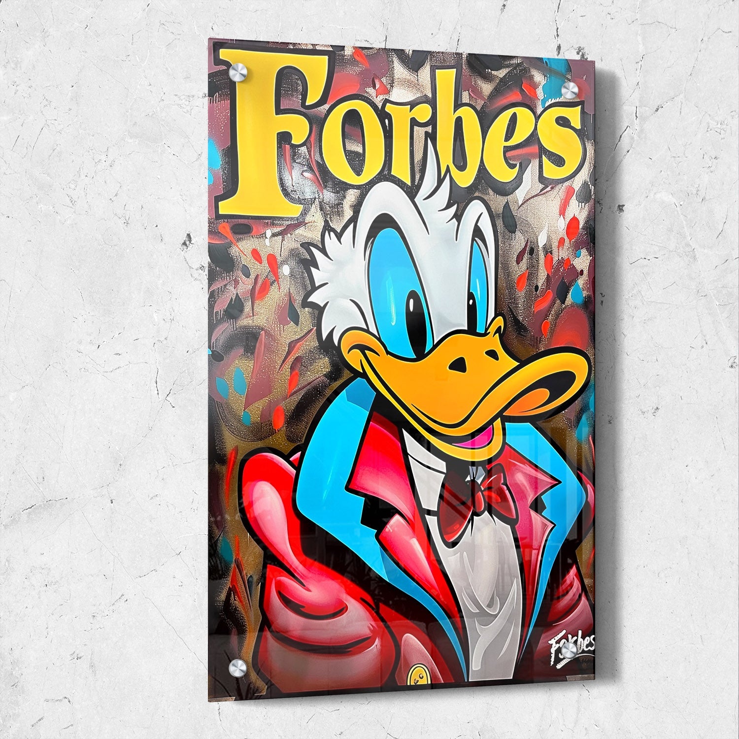 Forbes Donald Duck Pop Art