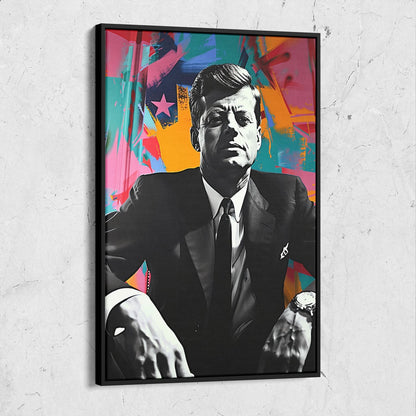JFK Street Art Portrait