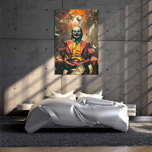 Joker Pop Art Money