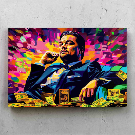 Leonardo DiCaprio Pop Art Portrait