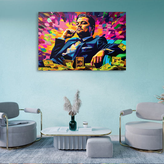 Leonardo DiCaprio Pop Art Portrait