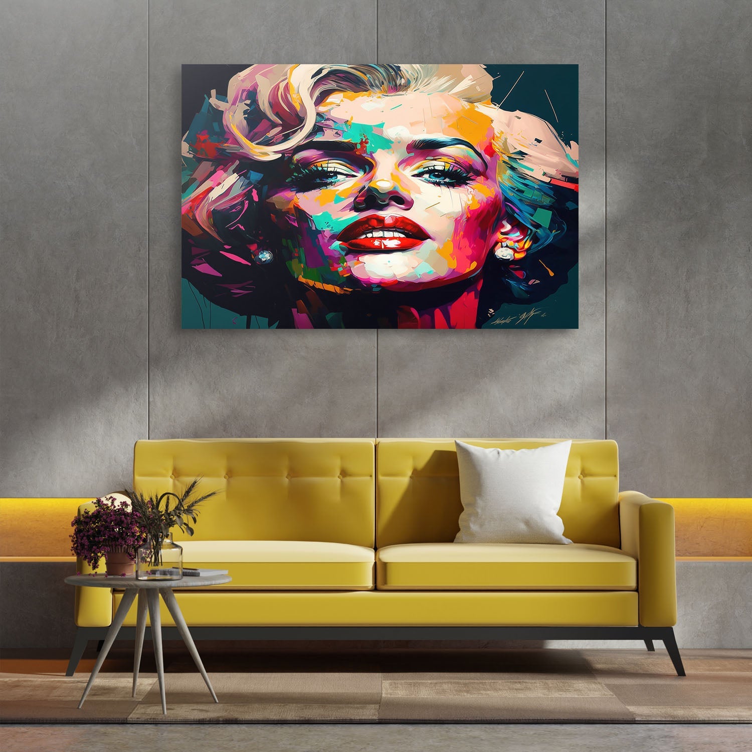 Marilyn Monroe Pop Art Portrait