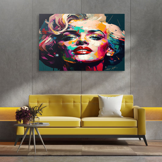 Marilyn Monroe Pop Art Portrait