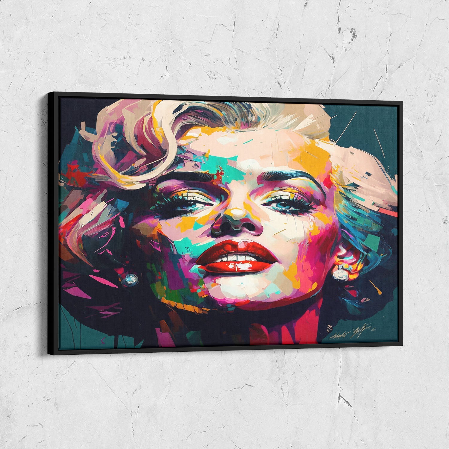 Marilyn Monroe Pop Art Portrait