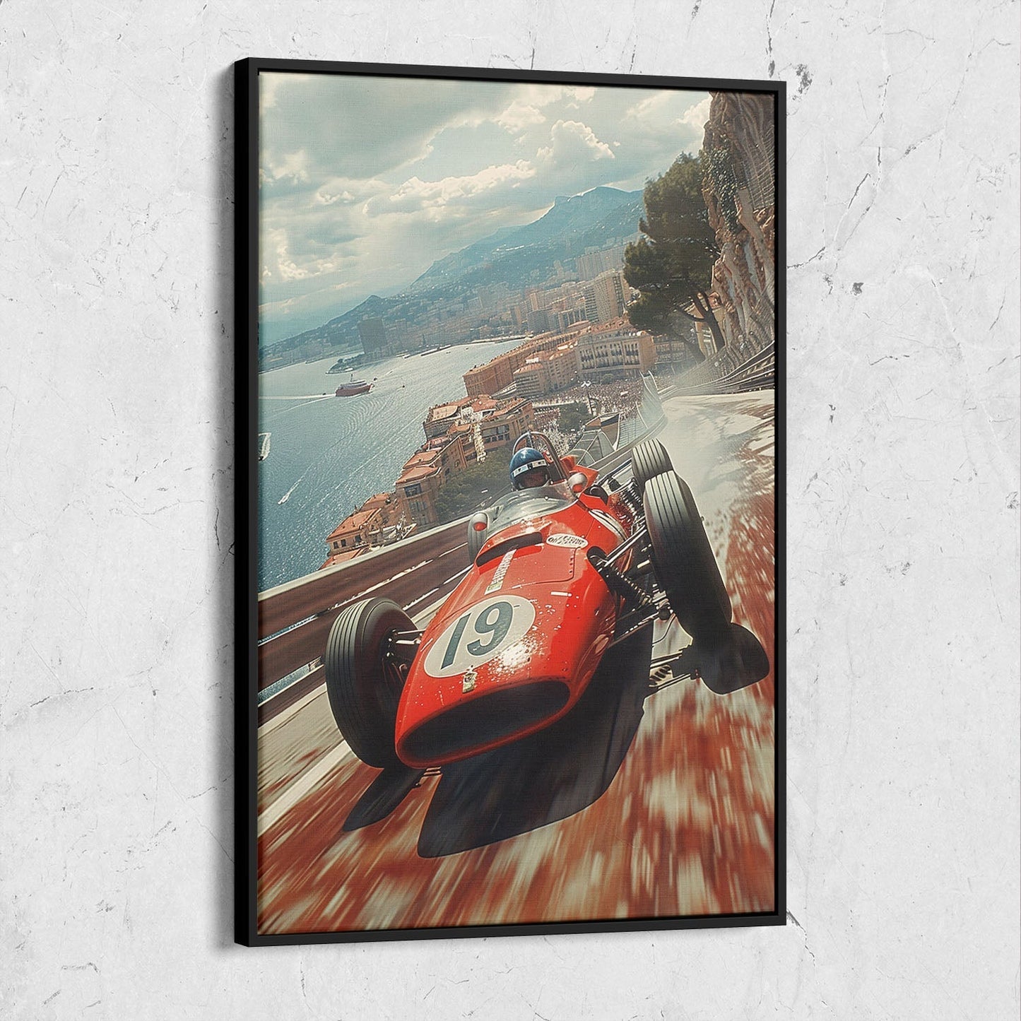 Monaco Grand Prix Racing Print