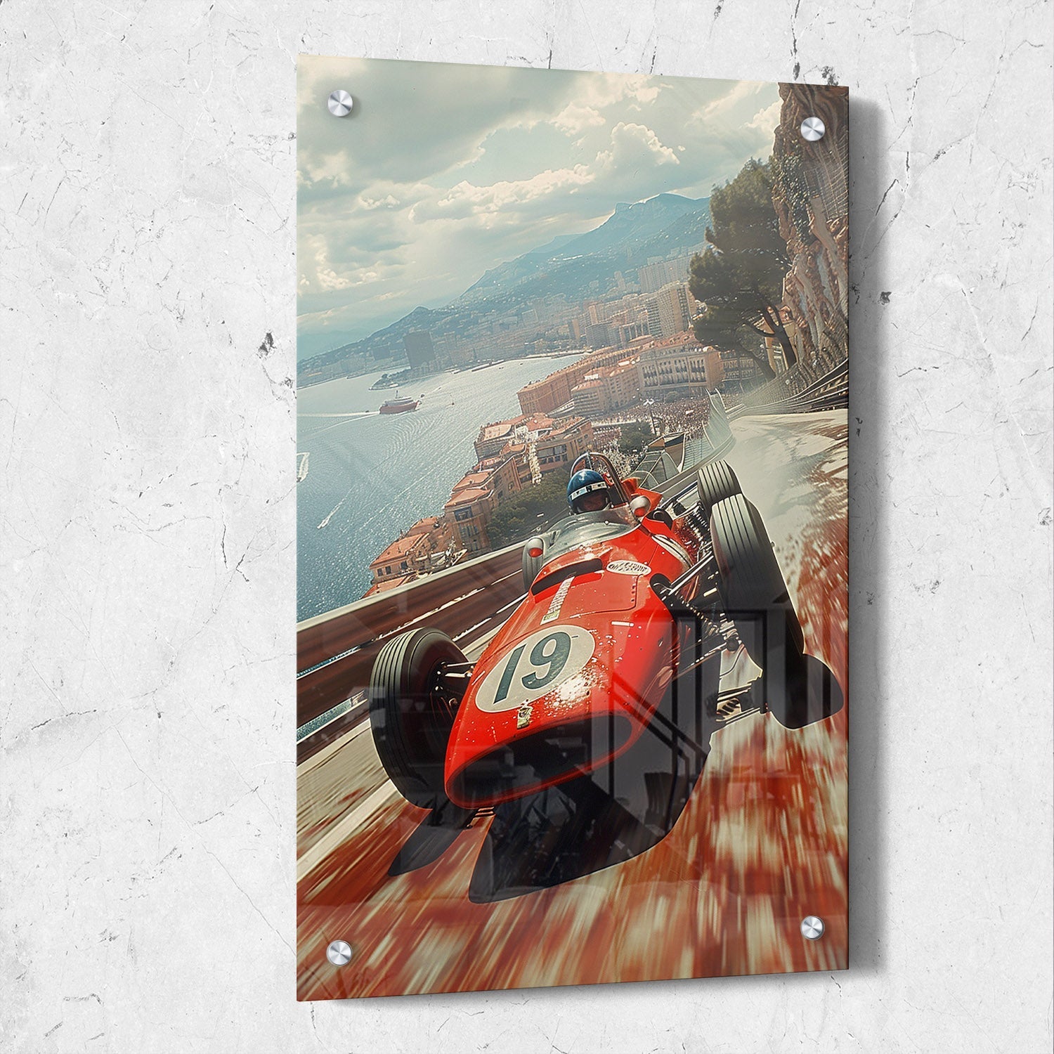Monaco Grand Prix Racing Print