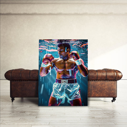 Muhammad Ali Colorful Portrait