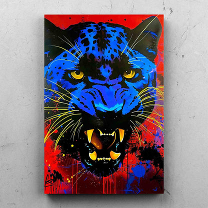 Panther Street Art Painting
