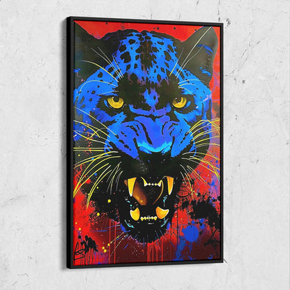 Panther Street Art Painting