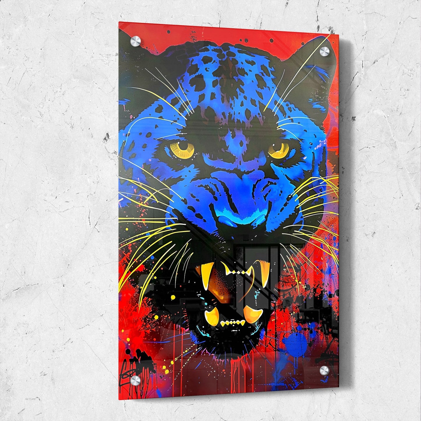 Panther Street Art Painting