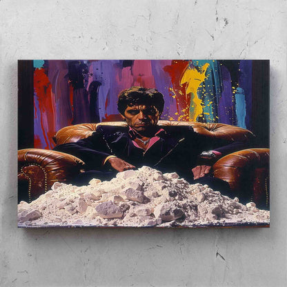 Scarface Street Art Painting