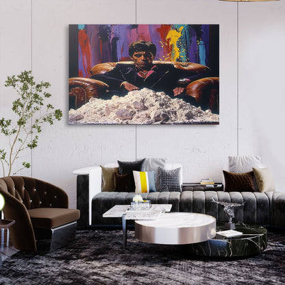 Scarface Street Art Painting