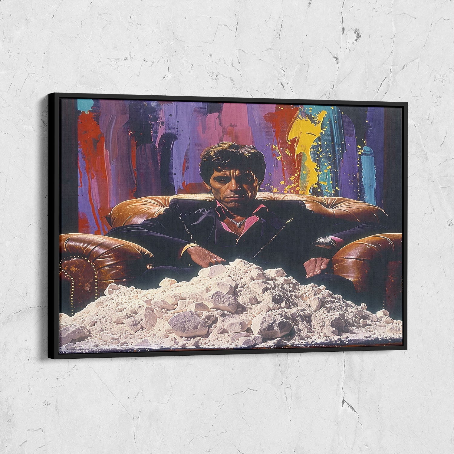 Scarface Street Art Painting