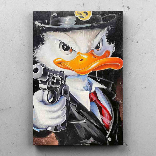 Scrooge McDuck Gangster Art