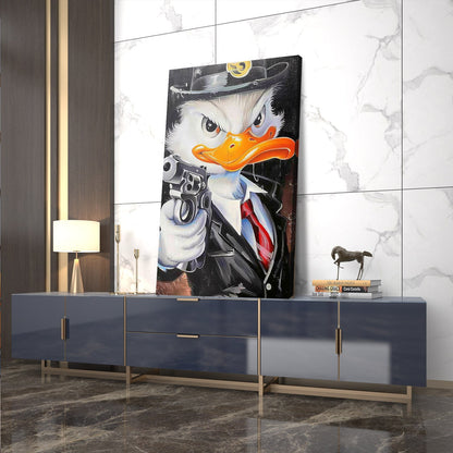 Scrooge McDuck Gangster Art
