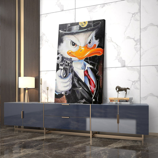 Scrooge McDuck Gangster Art