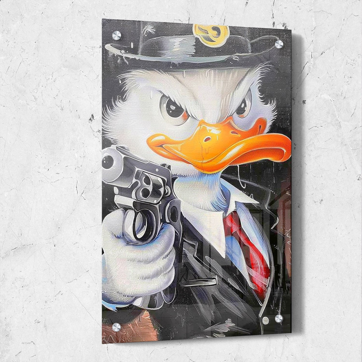 Scrooge McDuck Gangster Art