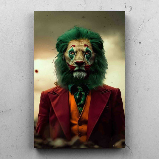 Surreal Lion Joker Art