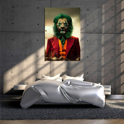 Surreal Lion Joker Art