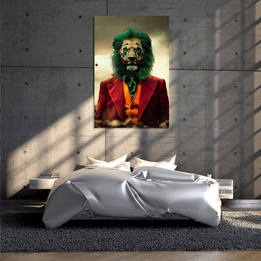 Surreal Lion Joker Art