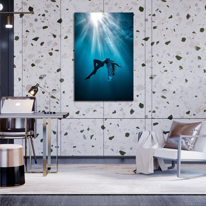 Underwater Woman Photography Print