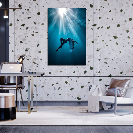 Underwater Woman Photography Print