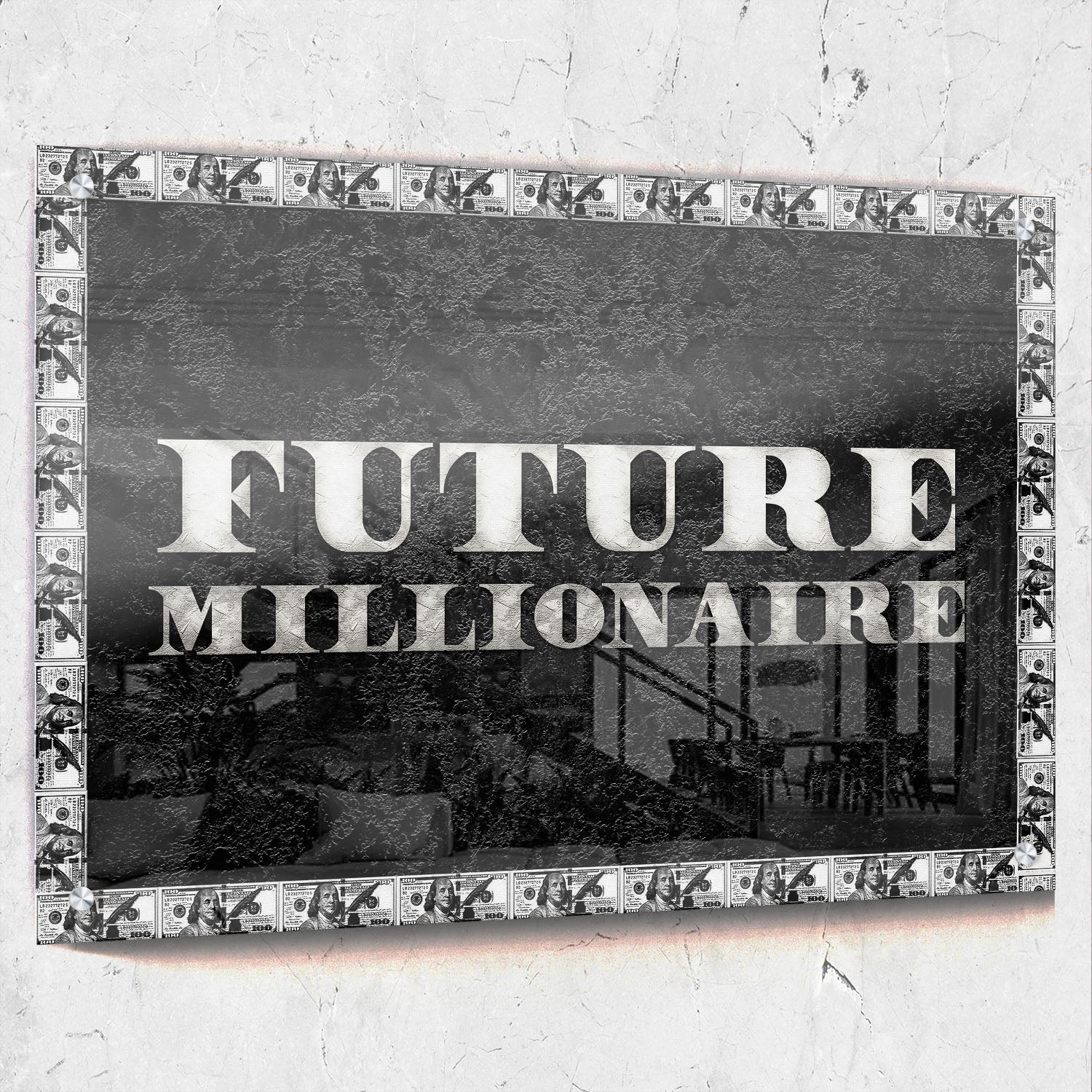 Future Millionaire Money Frame