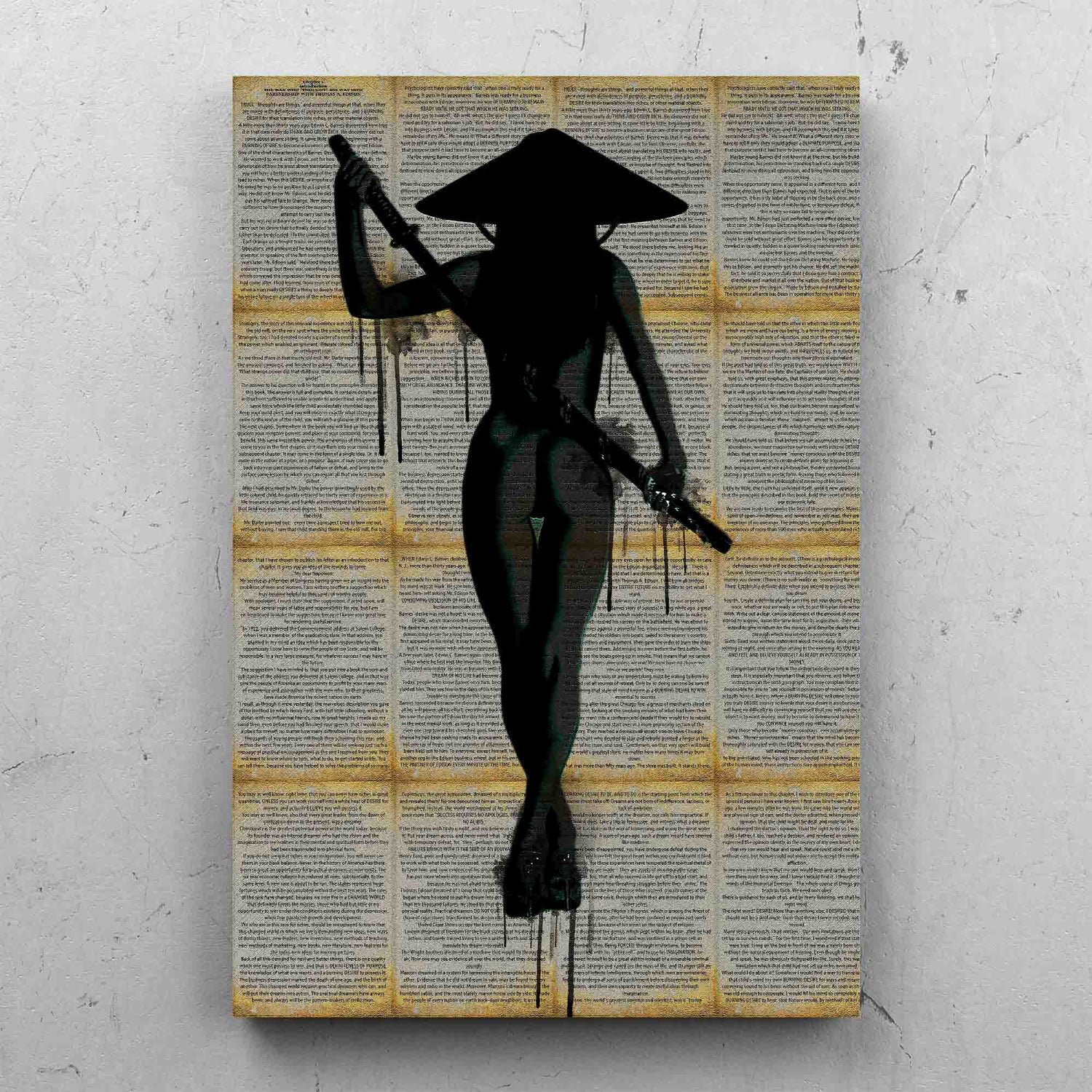 Silhouette Sword Beauty
