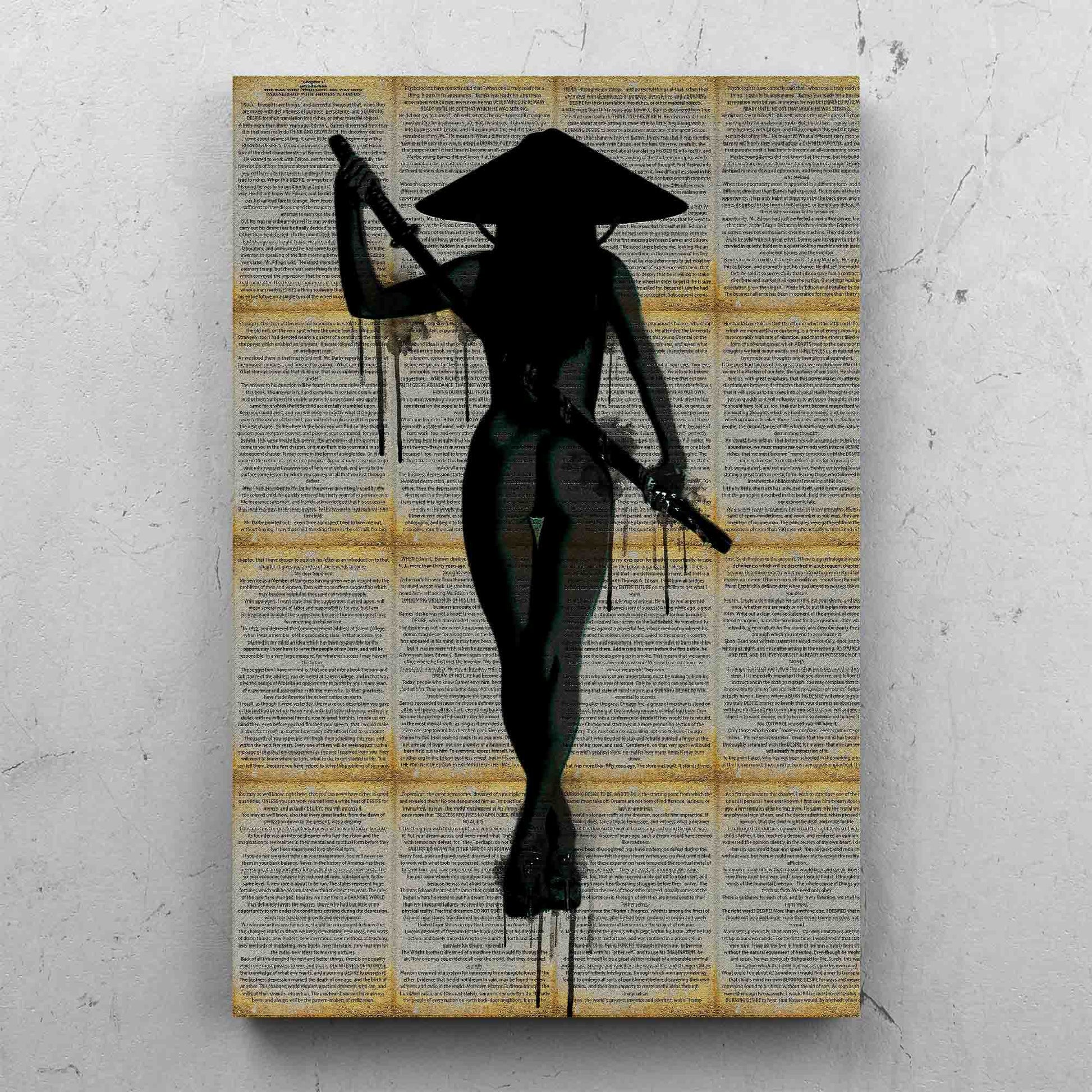 Silhouette Sword Beauty