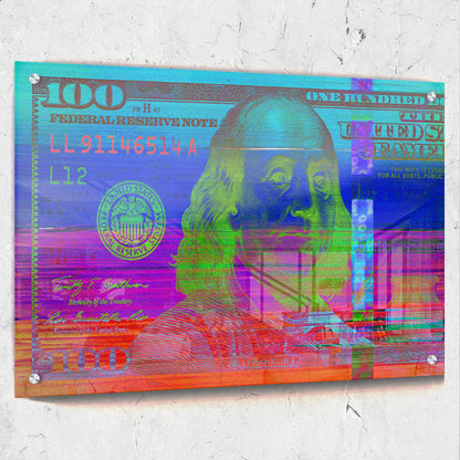 Money $100 Bill Rainbow