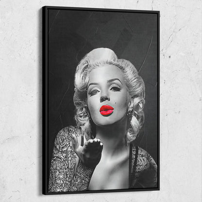 Marilyn Monroe Inspired Blowing Kiss