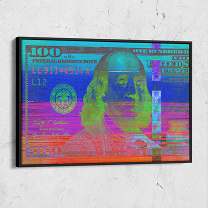 Money $100 Bill Rainbow