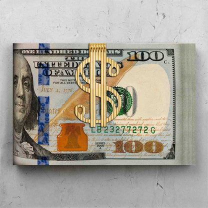 Gold Money Clip