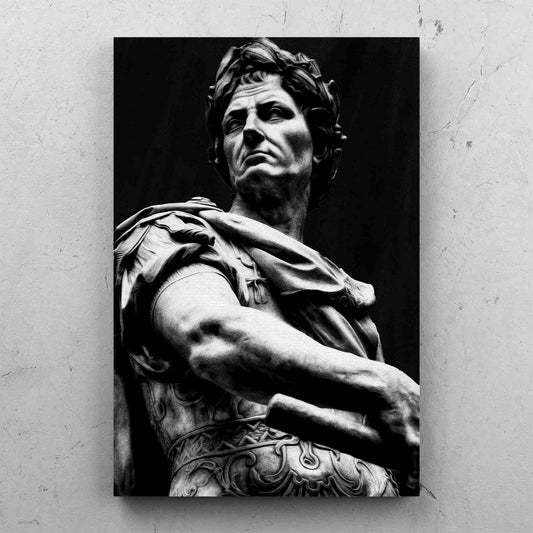 Julius Caesar Sculpture Black & White