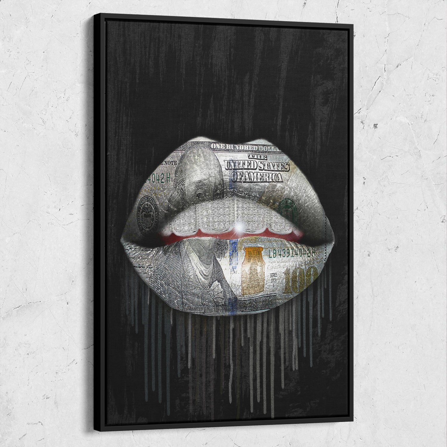 Money Lips Drip Diamond Teeth