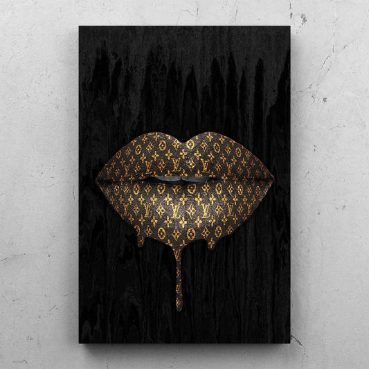 Louis LV Inspired Lips Drip