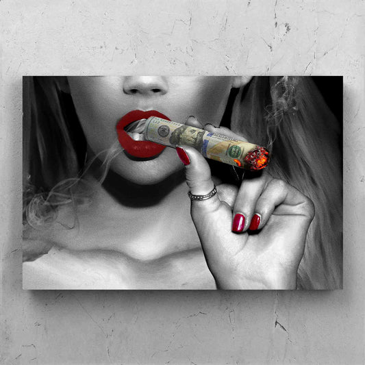Cigar Money Girl