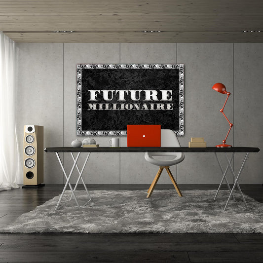 Future Millionaire Money Frame