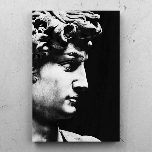 David Sculpture Black & White