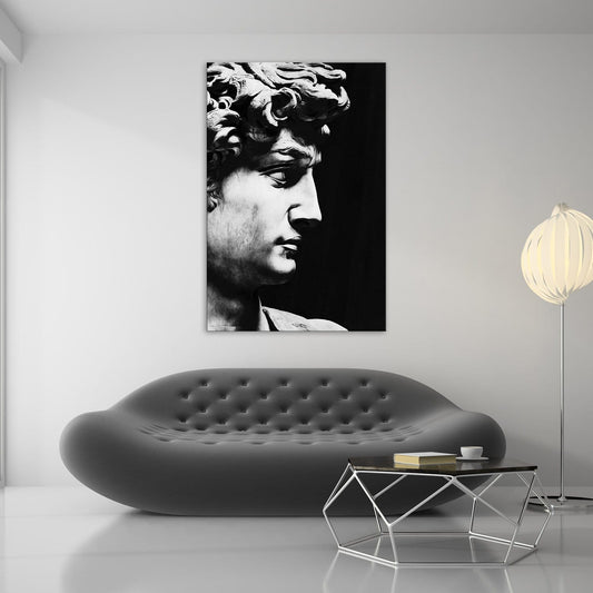 David Sculpture Black & White