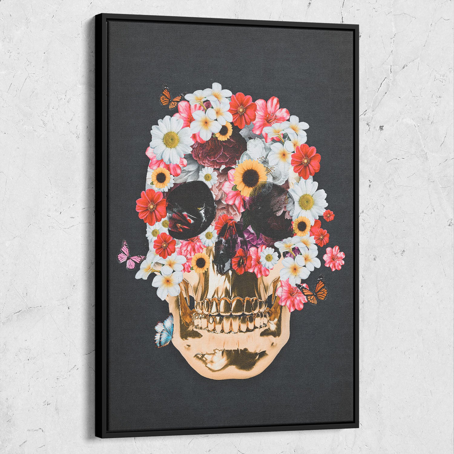 Flower Skull