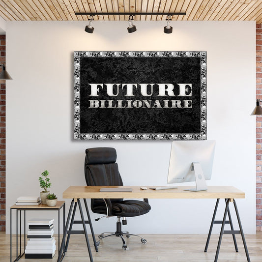 Future Billionaire Money Frame