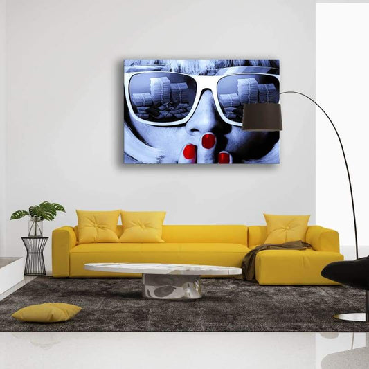 Girl Sunglasses Paint